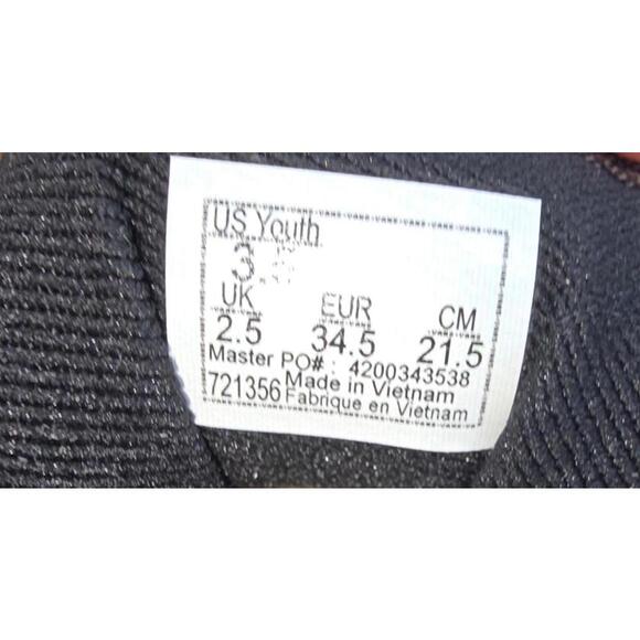 Vans Boy's Atwood Textile Walnut/Grey low skate shoes size 3 - Picture 8 of 8